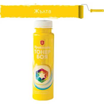 Image 1 of ПРАКТИКА ТОНИРАЩА БОЯ ПРАКТИКА 0.250л ЖЪЛТА (31107)