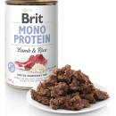 Konzervy pro psy Brit Mono Protein Lamb & Rice 400 g