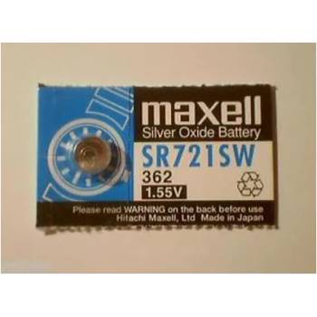 Maxell Батерия сребърна Maxell SR, SR721SW, 1.55V, 1 бр (MLBSSR721SW)