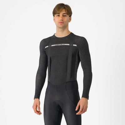 Castelli Merino SEAMLESS čierna