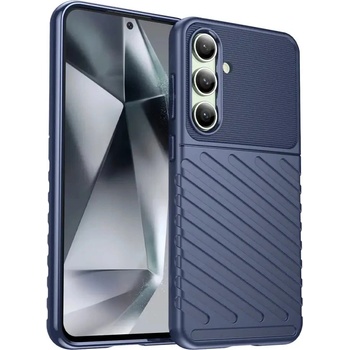 HQWear Силиконов брониран калъф Thunder Case за Samsung Galaxy S24 FE - син (5907769368561)