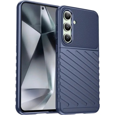 HQWear Силиконов брониран калъф Thunder Case за Samsung Galaxy S24 FE - син (5907769368561)