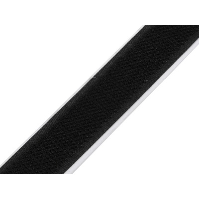 Suchý zip háček samolepicí šíře 20 mm Varianta: černá, Balení: 25 m 18593/5628/41750