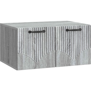 vidaXL Стенно монтиран ТВ шкаф 59, 5 x 41 x 30 cm Сив Сонома (899021)