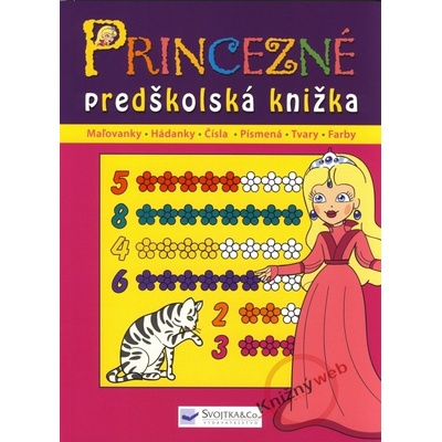 Princezné predškolská knižka