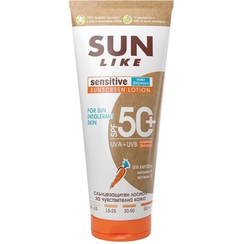 Sun Like Слънцезащитен лосион за чувствителна кожа, SPF50+, 200 ml