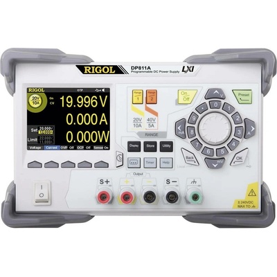 Rigol DP811A laboratorní zdroj s nastavitelným napětím, 0 - 40 V/DC, 0 - 10 A, 200 W, výstup 1 x, DP811A