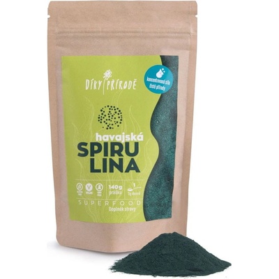 Díky přírodě Havajská spirulina prášek 140 g