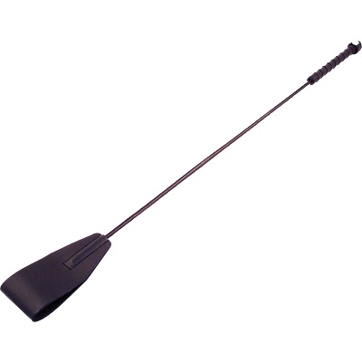 ostatní ROUGE Leather Riding Crop Black