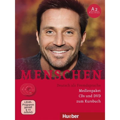 Menschen A2 paket médií k učebnici 3 audioCD a 1 DVD