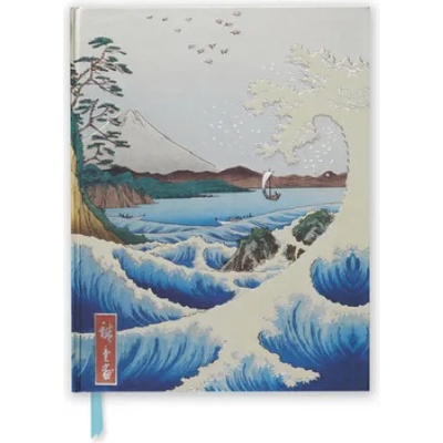 Flame Tree Publishing Hiroshige: Sea at Satta (Blank Sketch Book)