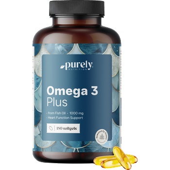 Purely Nutrition Omega-3 Plus 1000 mg - 180 гел-капсули