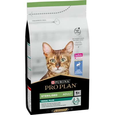 PRO PLAN sterilised, за кастрирани котки в зряла възраст, със заек - 10кг