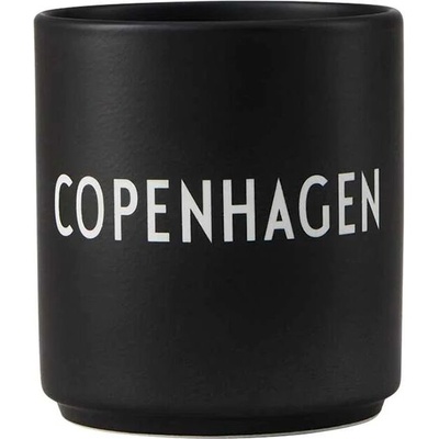 Design Letters Чаша халба Favourite DA Copenhagen черна (10101003BLACK)
