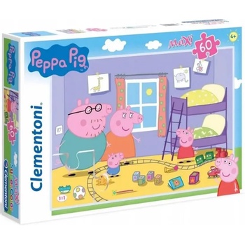 Clementoni - Puzzle Prasiatko Peppa 60 maxi - 40 - 99 piese