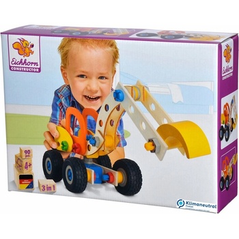 Eichhorn Stavebné bloky pre bagre Constructor, 90 ks