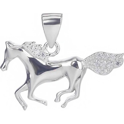 Steel Edge Stříbrný přívěsek kůň 30944003