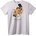 NOONEBRAND Тениска Отпускащ се мечок масаж - 4XL, White