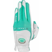 Zoom Hybrid Womens Golf Glove Levá bílá-zelená One size