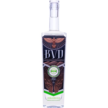 BVD Jablkovica destilát 45% 0,5 l (čistá fľaša)