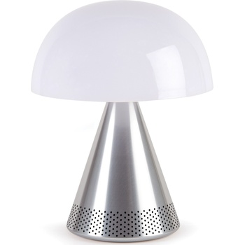Lexon LED лампа Mina Audio с Bluetooth високоговорител L цвят алуминий (LH76MAP)