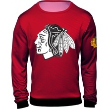 FOCO Mikina Chicago Blackhawks NHL Static Rain