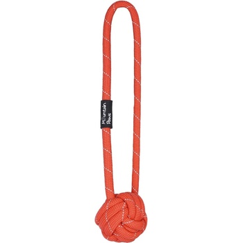 Mountain Paws Ball Chew Rope Dog Toy Цвят: оранжев