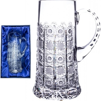 Onte Crystal Bohemia Crystal ručně broušená sklenice na pivo tuplák 500pk 1500 ml