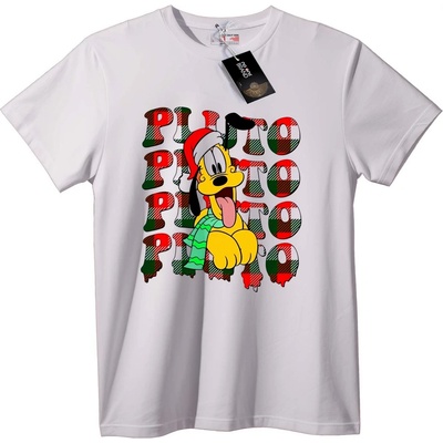 NOONEBRAND Тениска Pluto с цветен дизайн - XS, White