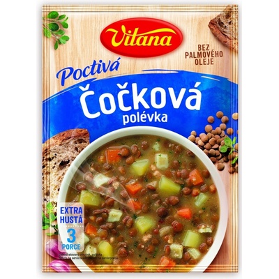 Vitana Poctivá Polievka šošovková 122 g