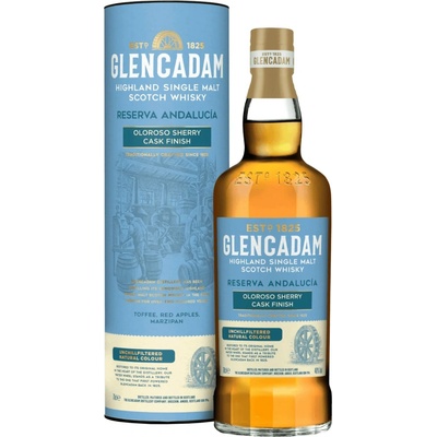 Glencadam Reserva Andalucia 46% 0,7 l (tuba)