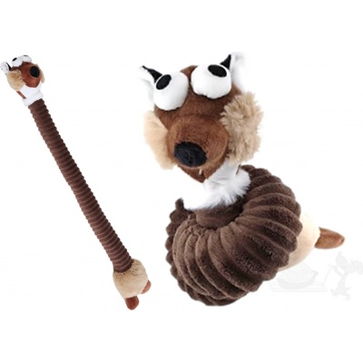 Uniq Pets lasička s dlouhým krkem pískací 66 x 10 cm