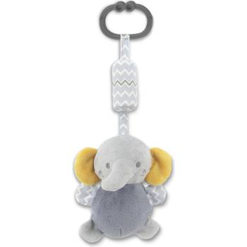 Lorelli Бебешка играчка със звънче Lorelli - Слонче, сива (10191350010)