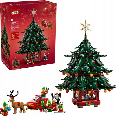 LEGO® ICONS 41843 Rodinný vianočný stromček