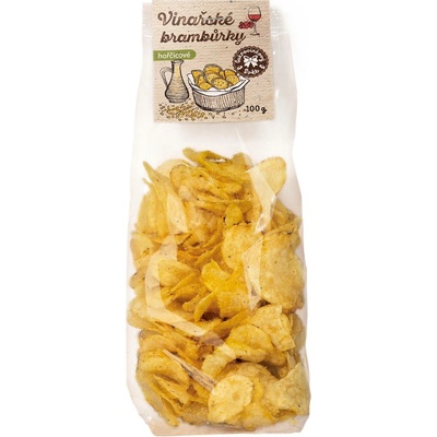 Vinařské brambůrky hořčicové 100 g