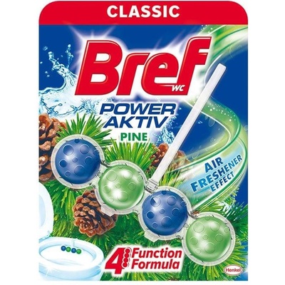 Bref Ароматизатор за тоалетна Bref Power Aktiv, бор, 50 g (5020100979)