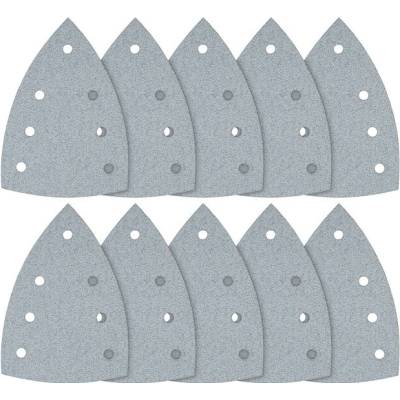 Brúsny papier 100 x 150 mm tvar trojuholníka (suchý zips, 7 otvorov) MAKITA E-23422