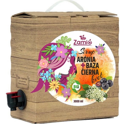 Zamio bio sirup aronia 3 l