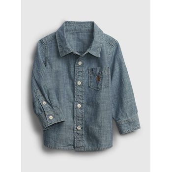 GAP Бебешка chambray риза GAP GAP | Sin | Момчешки | 12-18 месеца