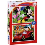 Educa Детски пъзел Educa от 2 х 20 части - Мики Маус (EDU19311) - baby