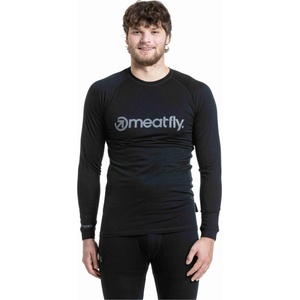 Meatfly мъжка мерино тениска Bernie Black Meatfly | Cheren | МЪЖЕ | S