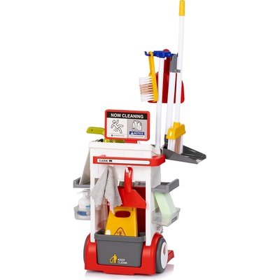 Chipolino Детски комплект за почистване Chipolino - Little Helper, с прахосмукачка, 22 части (DIPK002503VC)