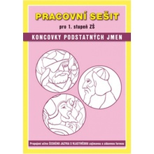 Koncovky podstatných jmen - Pracovní sešit pro 1. stupeň ZŠ - Fukanová J., Geržová M.