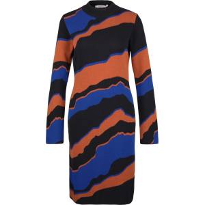DEDICATED Дамска рокля Dedicated Women's Dress Lo Pepita Cats Dress - Faded Mountains - размер XS (134-1237-0211)