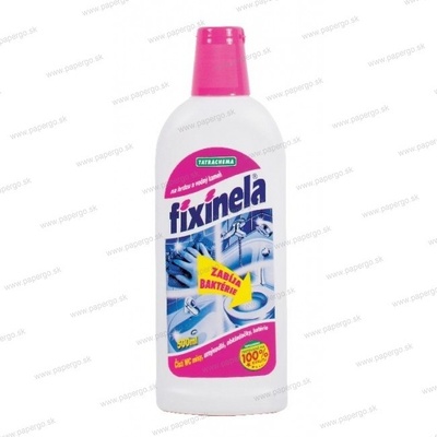 Fixinela WC tekutý čistič 500 ml (ružová)