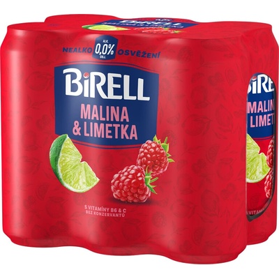 Birell Limetka & Malina 0,0% 0,5 l (plech)