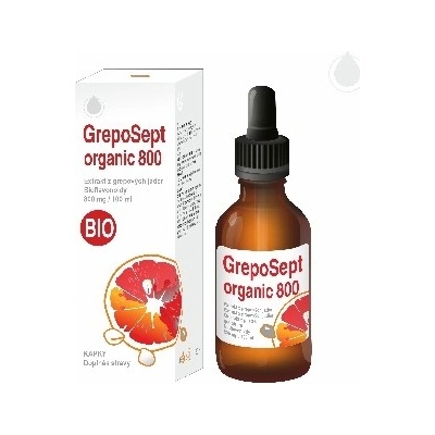 GrepoSept ORGANIC 800 Kapky z grapefruitových jader BIO 50 ml