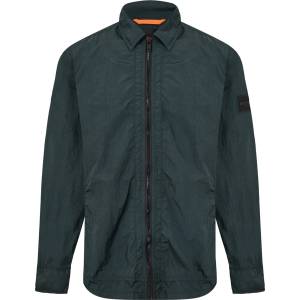 Boss Men's Leejay1M Orange Overshirt - Open Green 350