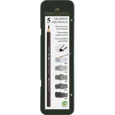 Faber Castell FC-117805 akvarelová ceruzka Faber-Castell grafitová ceruzka A 5 kusov