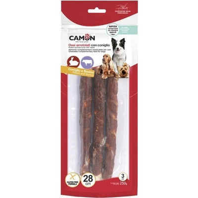 CAMON KROUCENÁ BŮVOLÍ KRÁLIČÍ TYČKA 3 x 28 cm 250 g